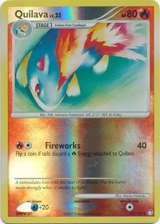 Mysterious Treasures Quilava #60/123 reverse holo